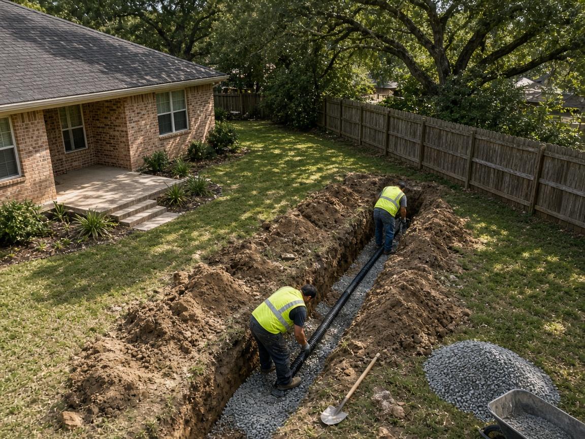 Drainage Solutions & French Drains