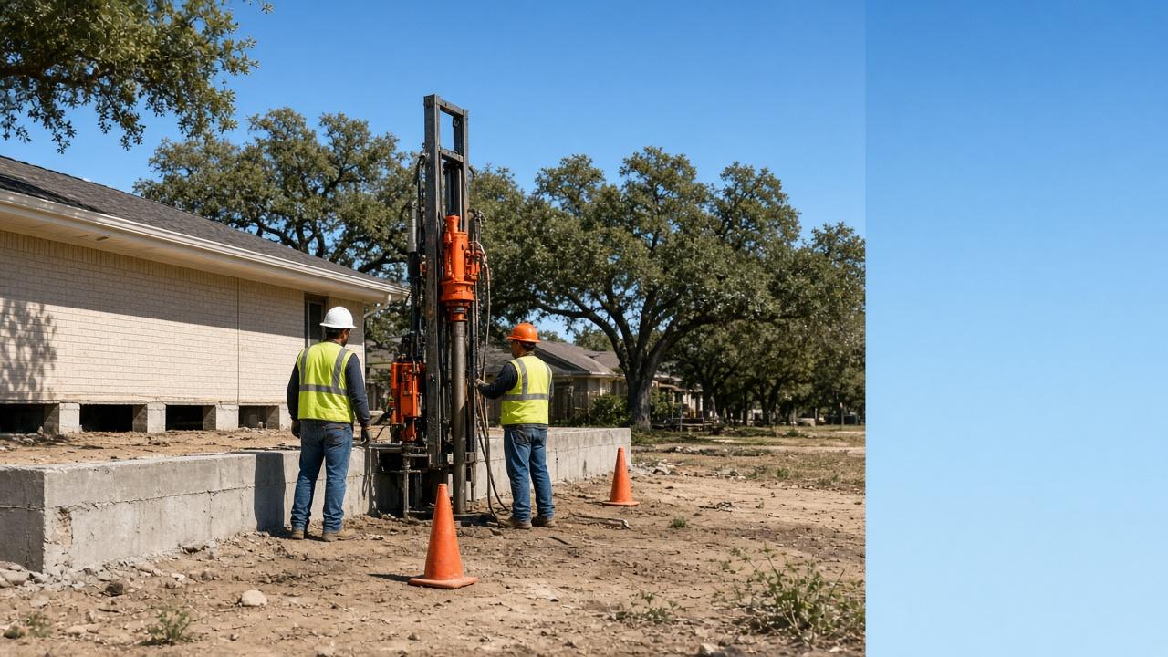 Foundation Settlement Repair