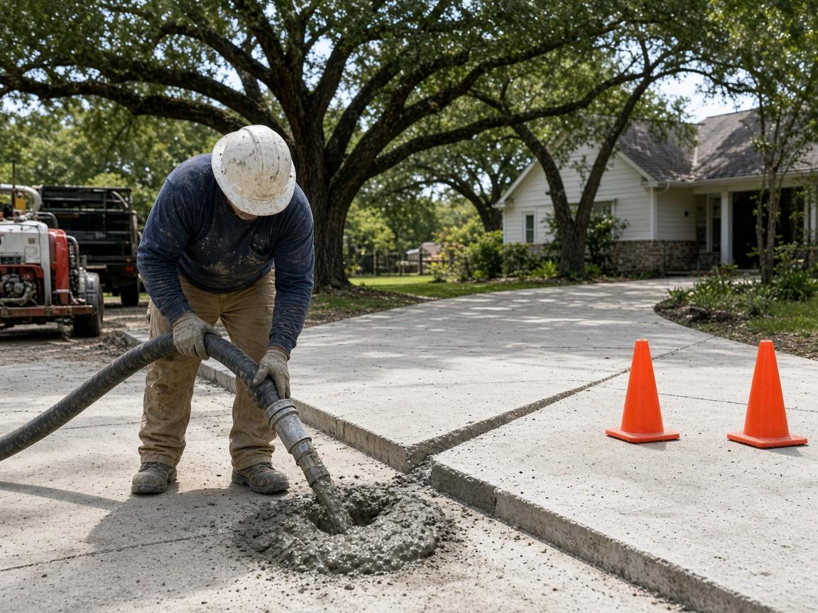 Concrete Leveling & Mudjacking